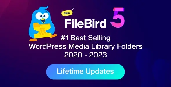 FileBird Nulled was born to help you overcome the obstacle. This plugin gives you the ability to easily organize your files in media library of your site. With FileBird Plugin Nulled this tool in hand, you can manage and arrange thousands of images, audios, videos, and other files in your media library.