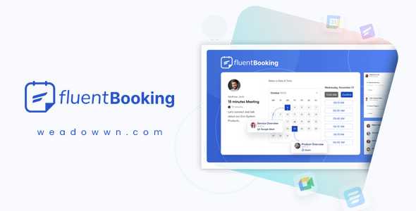 FluentBooking Pro Nulled is the simplest appointment booking solution to solve your complex appointment needs. Create unlimited calendars and meetings, sync events with your calendar, and integrate with other tools to turn your conversations into conversions.