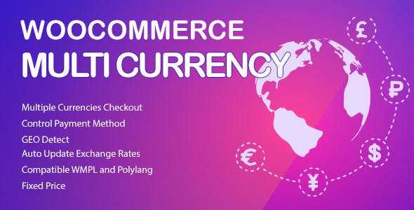 CURCY – WooCommerce Multi Currency Nulled allows your customers to switch between currencies and helps your store accept payments in multi-currency.