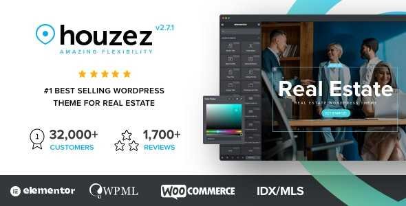 Houzez Nulled the worldwide popular WordPress theme for real estate agents and companies. Houzez Theme Nulled is a super flexible starting point for professional designers to create top-notch designs.