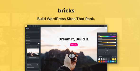 Bricks Nulled Build WordPress sites that rank. More Customizable & Performant Tool To Visually Design Your Entire Site.