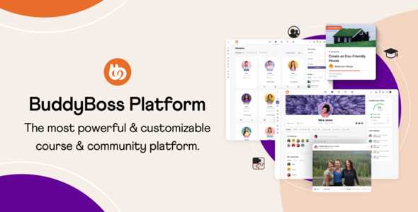 BuddyBoss Platform Pro, BuddyBoss Theme Nulled The most advanced plugin for running online communities on WordPress.