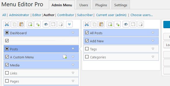 Admin Menu Editor Pro Nulled lets you manually edit the Dashboard menu. You can reorder the menus, show/hide specific items, change premissions, and more.