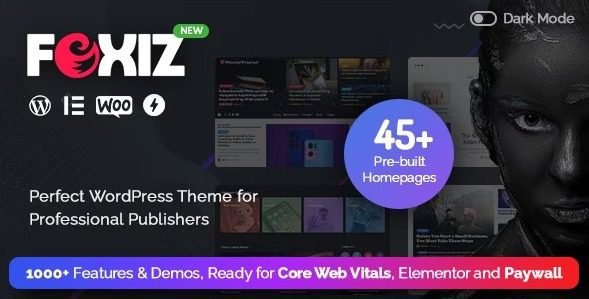 Foxiz Nulled is a powerful news, magazine WordPress theme that delivers lightning-fast and lightweight performance, making it the ultimate solution for mobile and full responsiveness. Foxiz supports Elementor, dark mode, AI content creator, AMP, RTL, and multiple languages, paywall and membership.