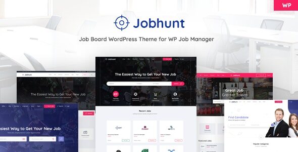 Jobhunt is an easy to use, cleanly coded and fast Job Board WordPress theme built on the priciple of separation of concerns for WP Job Manager.