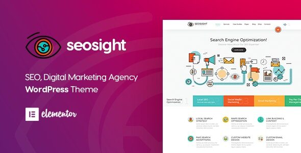 Seosight is implemented in Flat Filled Outline design. Retina ready – the theme looks sharp on any Retina device.