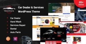 IdealAuto is a premium quality WordPress theme dedicated to cars and vehicles of all kinds. It is a great option for Car Dealer, Car Wash, Services Repair, Car Rental, Auto Parts, Car Detailing or trading sites.