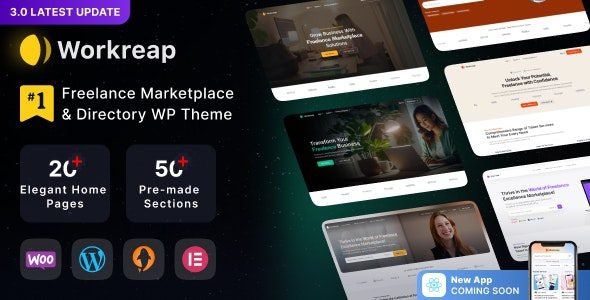 Workreap Nulled is a Freelance Marketplace WordPress theme with some exciting features and excellent code quality.